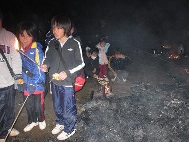 どんどん焼き・もち焼きの写真