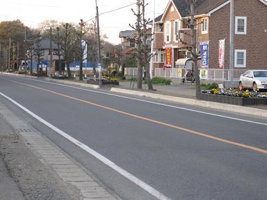 　旧日光街道（県道原・中田線）の写真"