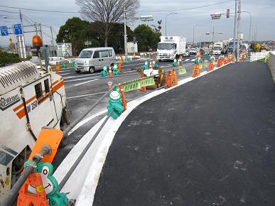 国道４号線利根川橋が開通の写真"