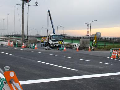 国道４号線利根川橋が開通の写真"