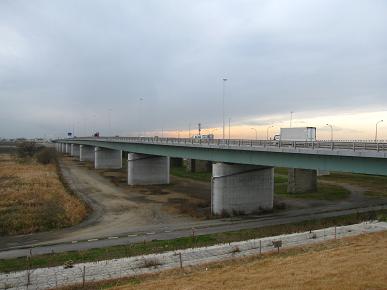 国道４号線利根川橋が開通の写真"