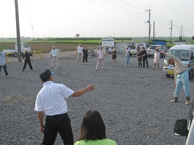 ラジオ体操の写真"