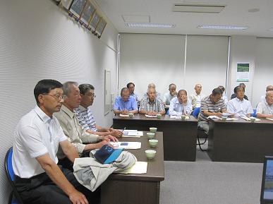 亘理土地改良区会議室の写真"