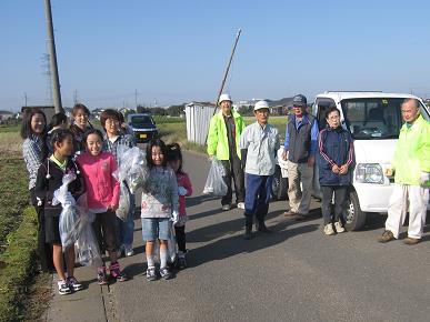 大山地区清掃活動の写真"